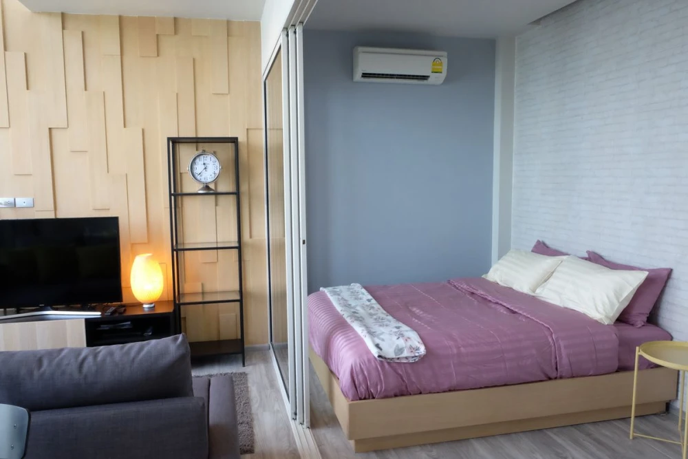 For rent: Baan Plai Haad, 2-story duplex room, fully furnished, nice to live in. Reserve now, don't miss out!