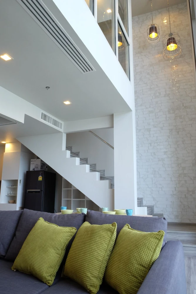 For rent: Baan Plai Haad, 2-story duplex room, fully furnished, nice to live in. Reserve now, don't miss out!