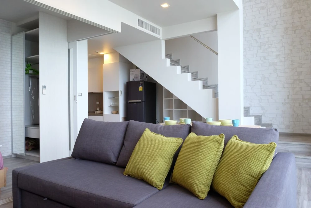 For rent: Baan Plai Haad, 2-story duplex room, fully furnished, nice to live in. Reserve now, don't miss out!