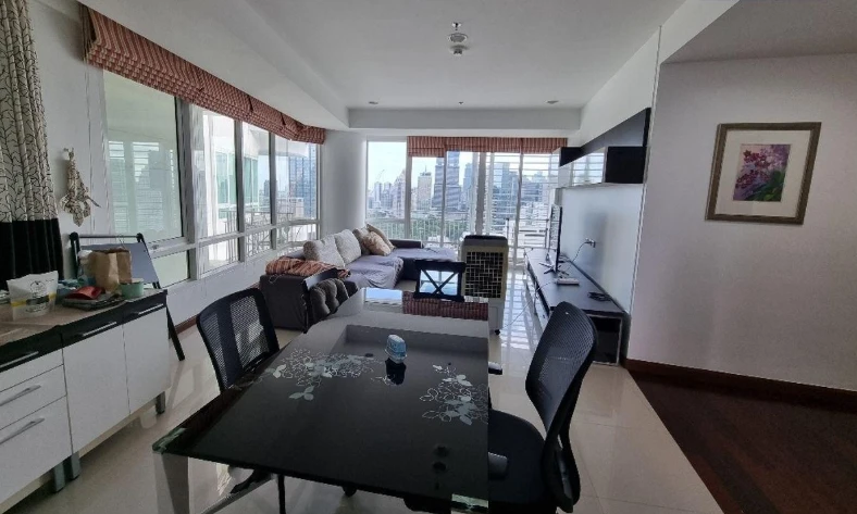 For rent: Baan Rajprasong, 26th floor, nice room, fully furnished, reserve now, don't miss out, hurry!