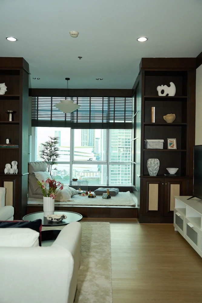 ให้เช่า Baan Sathorn-Chaopraya ห้องขนาดใหญ่ โปร่ง อยู่สบาย วิวแม่น้ำ ลมดี เงียบ เป็นส่วนตัว บอกเลยว่าต้องจอง