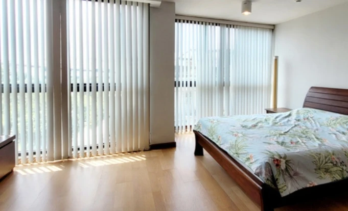 For Rent: Bangkok Feliz Sukhumvit 69-2, 4th floor. Fully furnished and inviting unit—book now if interested.