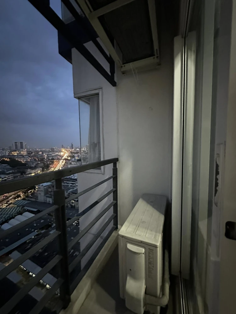 For rent: Bangkok Horizon Ratchada-Thaphra, 1 bedroom, 1 bathroom, 17th floor, good location, open view, not blocked, reserve now.