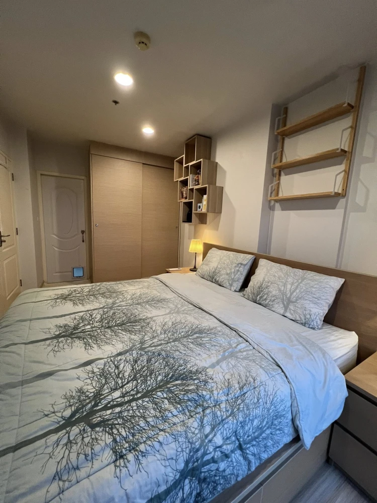 For rent: Bangkok Horizon Ratchada-Thaphra, private balcony, panoramic city view, 27th floor, just bring your luggage and move in.
