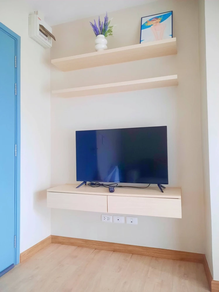 Be Condo Phaholyothin for rent. Well-partitioned room, 30 sq.m., fully furnished. Just bring your bags and move in!