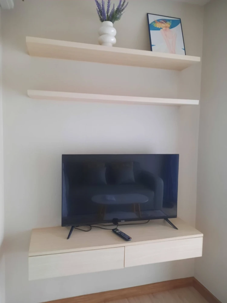 Be Condo Phaholyothin for rent. Well-partitioned room, 30 sq.m., fully furnished. Just bring your bags and move in!