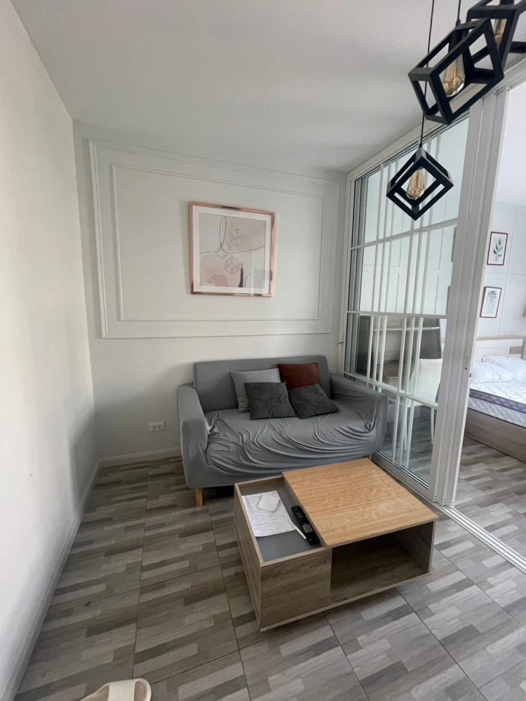 For rent: Be You Chokchai 4, studio room, decorated in a theme, good location, convenient transportation, fully furnished, reserve now.