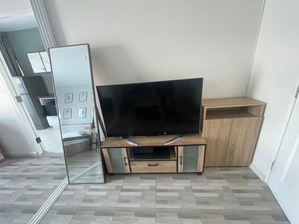 For rent: Be You Chokchai 4, studio room, decorated in a theme, good location, convenient transportation, fully furnished, reserve now.