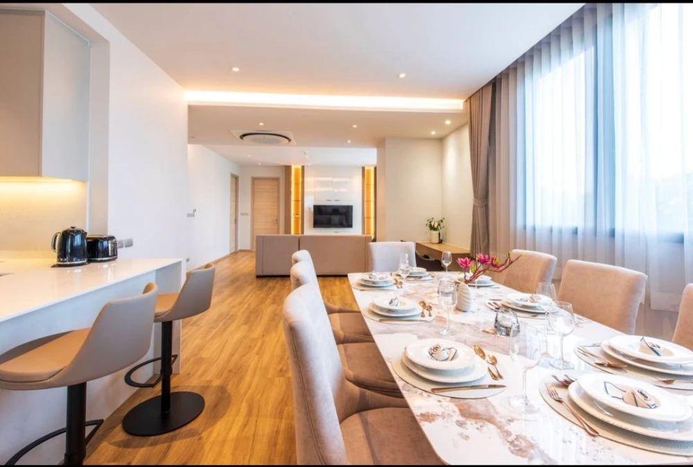 For rent: Bearing Residence, 3 bedrooms, spacious living area, fully furnished. Don't miss out!