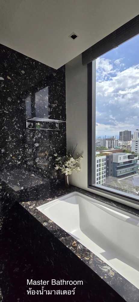 For rent at Beatniq Sukhumvit 32. You get everything you see in the pictures. Both bedrooms have plenty of natural light. Don't miss out!