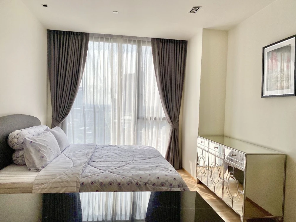 For rent: Beatniq Sukhumvit 32, 12th floor, beautiful room, nice to live in, reserve now, don't wait, hurry!