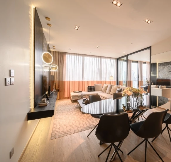 For rent: Beatniq Sukhumvit 32, 12th floor. Fully furnished and inviting—book now, don’t miss out!