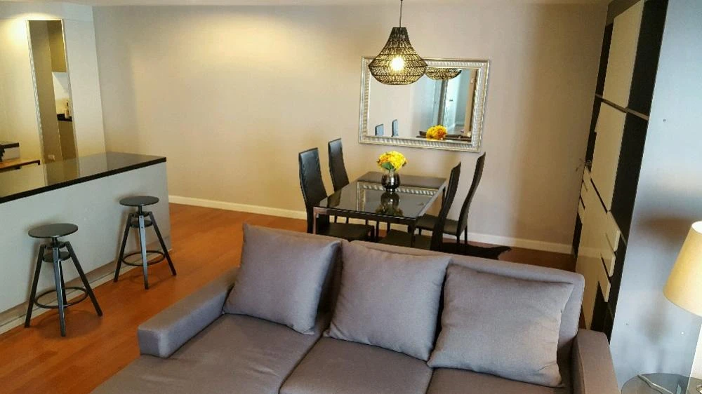 Belle Grand Rama 9, 22nd floor, fully furnished condo for rent. Book now!