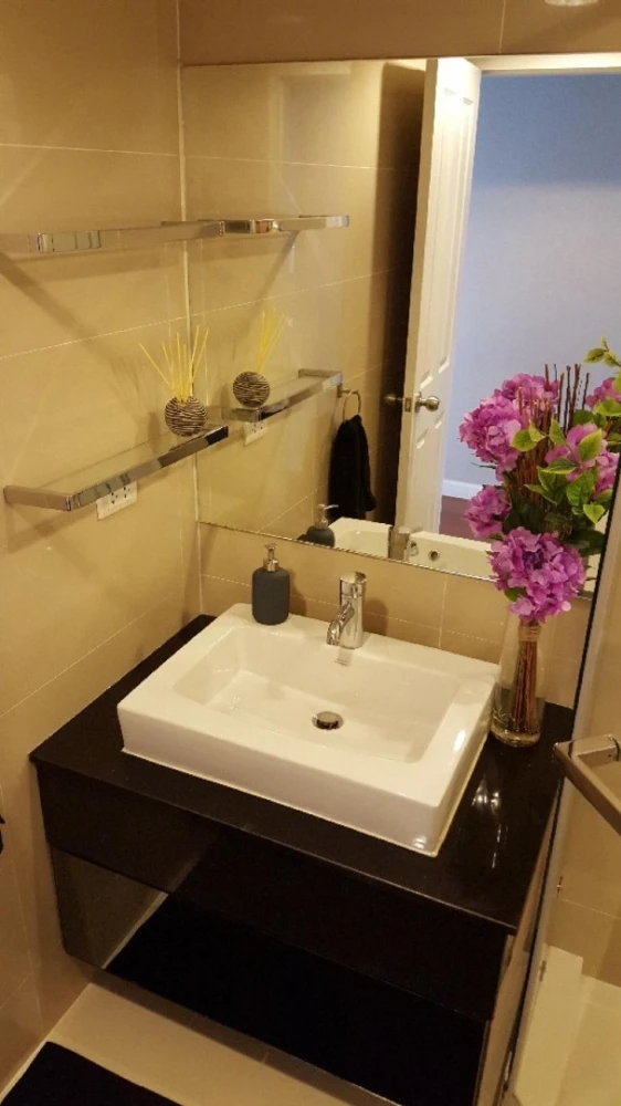 Belle Grand Rama 9, 22nd floor, fully furnished condo for rent. Book now!