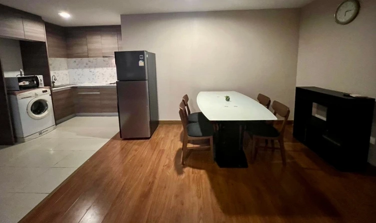 Belle Grand Rama 9 unit for rent—inviting and fully furnished. Book now if interested!