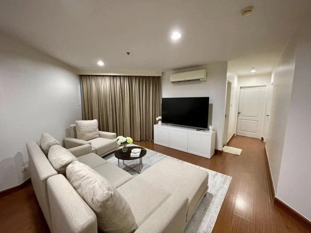 ให้เช่า Belle Grand Rama 9 แบบ 2 ห้องนอน 2 ห้องน้ำ พื้นที่ใช้สอยเยอะเวอร์ ตกแต่งครบครัน รีบจองเลย