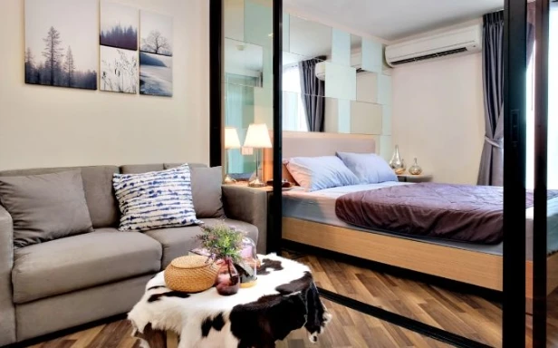 ให้เช่า Beyond Sukhumvit มาพร้อมเฟอร์และเครื่องใช้ไฟฟ้าที่ครบครัน สนใจจองเลย images