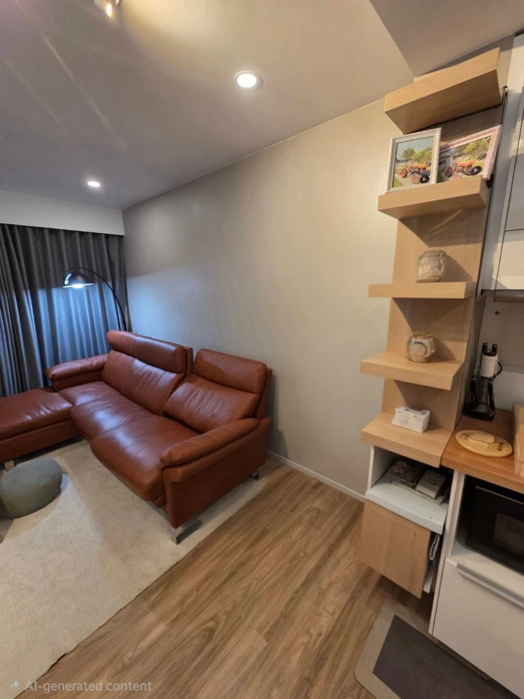 Blossom Condo @ Sathorn-Charoenrat for rent, 7th floor, corner unit, fully furnished. Book now!