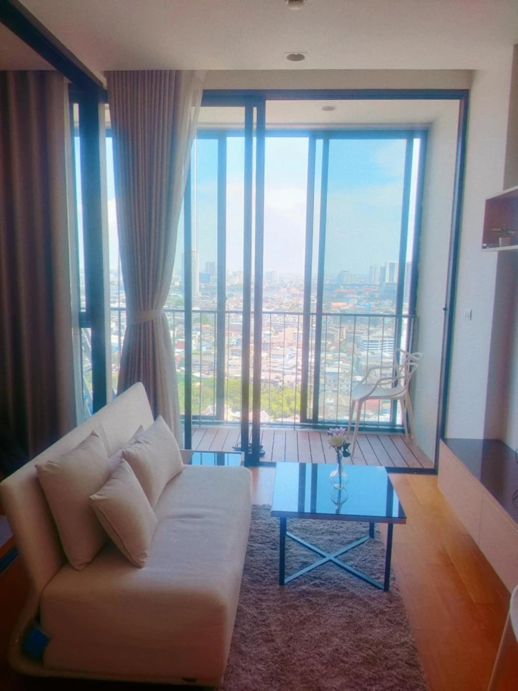 For rent Bright WongwianYai, ready to move in, high floor, Chao Phraya River view, great deal, hurry and book now, don't miss out!!