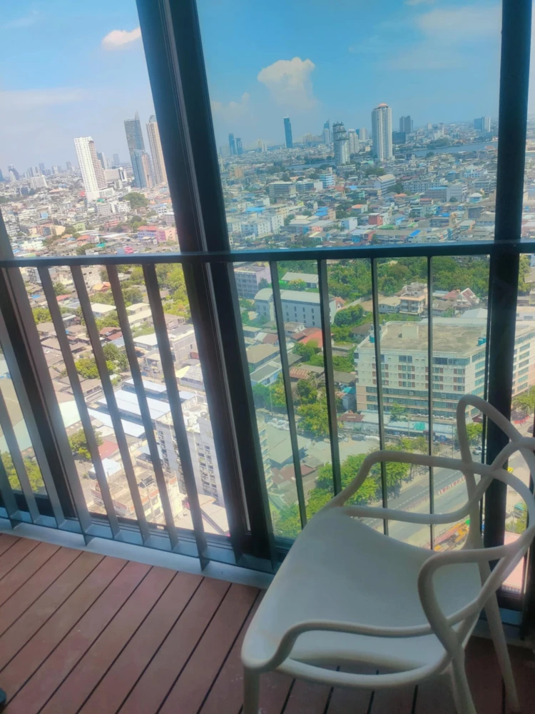 For rent Bright WongwianYai, ready to move in, high floor, Chao Phraya River view, great deal, hurry and book now, don't miss out!!
