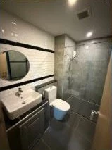 For Rent: Brix Condominium, 2-bedroom unit on the 18th floor, approximately 34 sq.m., fully furnished. Book now!