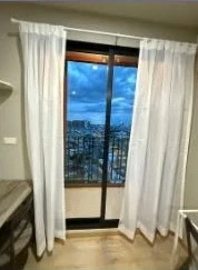 For Rent: Brix Condominium, 2-bedroom unit on the 18th floor, approximately 34 sq.m., fully furnished. Book now!