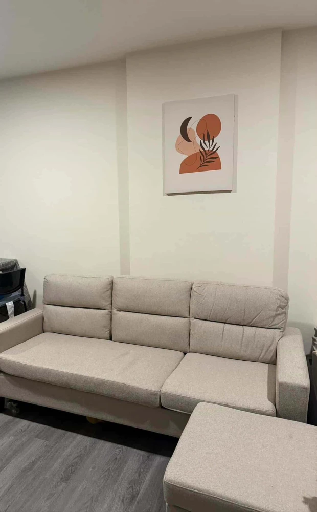 For rent: Brixton Pet&Play Phahol 50 Station, 1 bedroom, 1 bathroom, minimalist style, fully furnished. Book now!