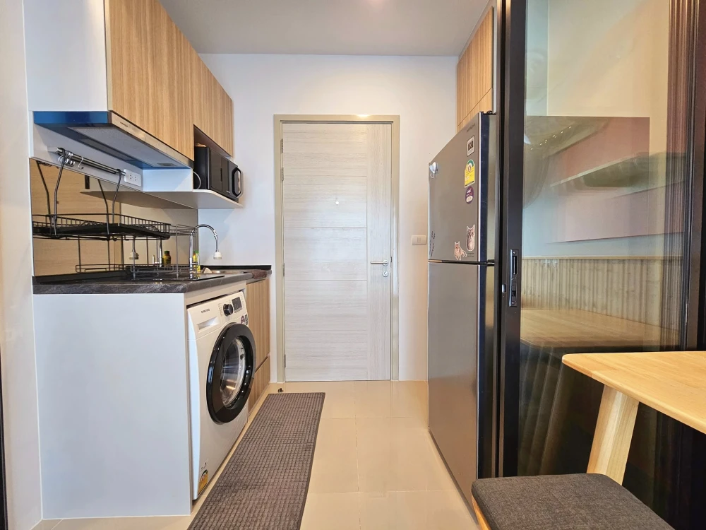 For rent: BRIXTON Pet&Play Sukhumvit 107, Building C, north-facing room, morning sun, decorated in a minimalist style, perfect for raising pets.