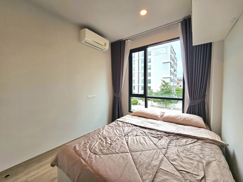 For rent: BRIXTON Pet&Play Sukhumvit 107, Building C, north-facing room, morning sun, decorated in a minimalist style, perfect for raising pets.