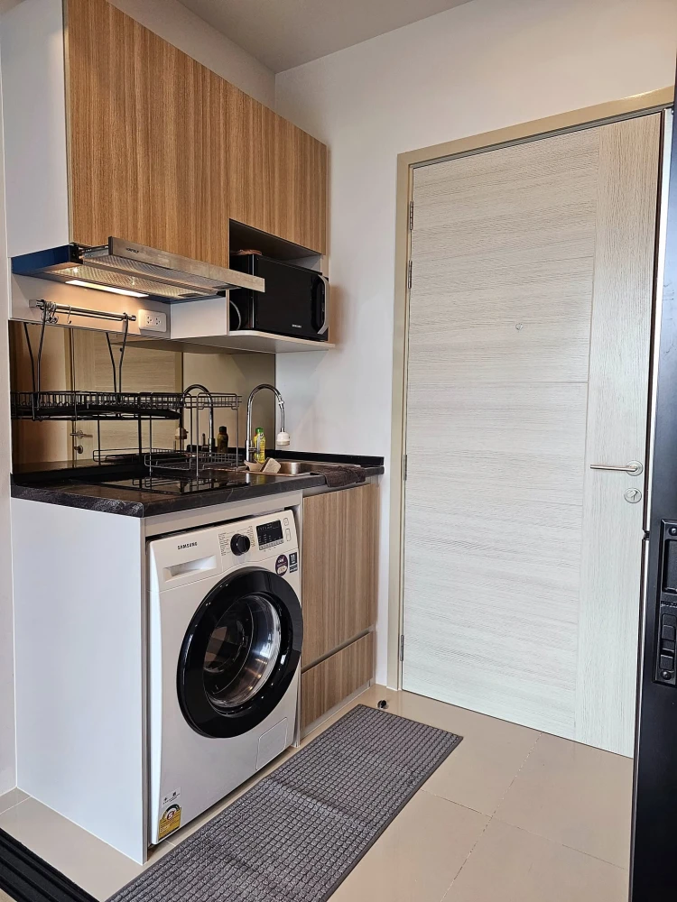 For rent: BRIXTON Pet&Play Sukhumvit 107, Building C, north-facing room, morning sun, decorated in a minimalist style, perfect for raising pets.