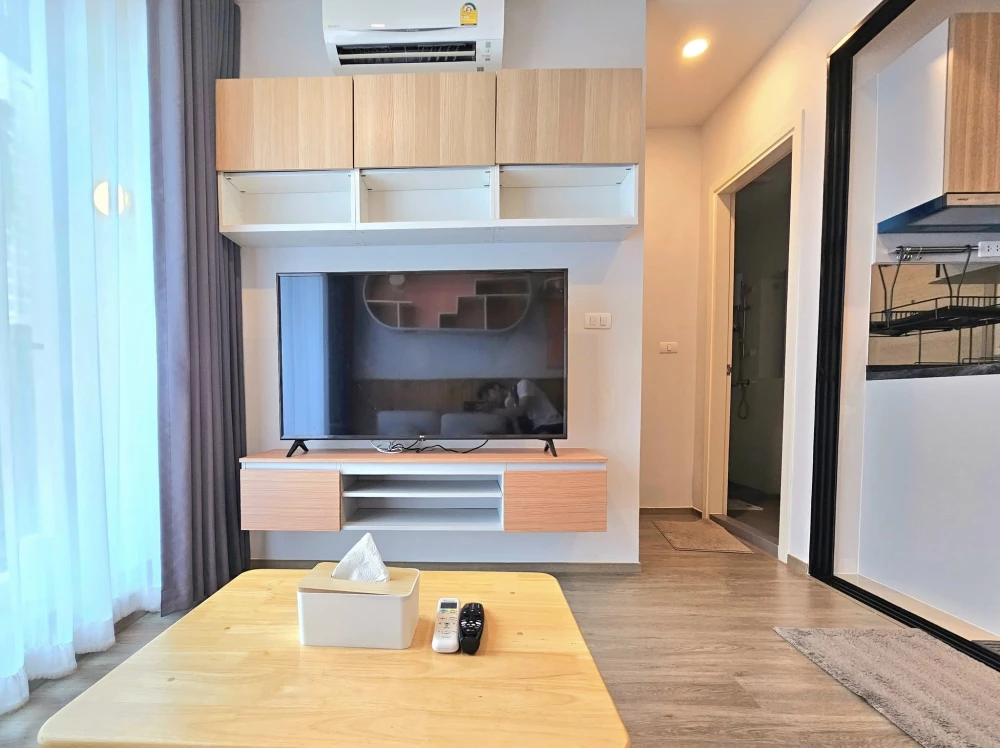 For rent: BRIXTON Pet&Play Sukhumvit 107, Building C, north-facing room, morning sun, decorated in a minimalist style, perfect for raising pets.