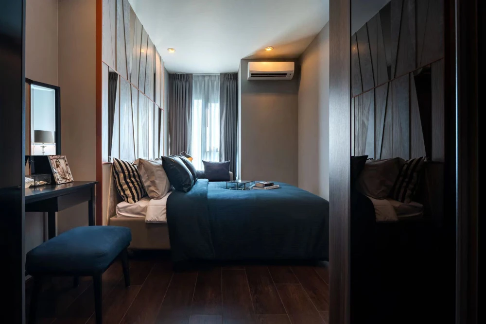 Condo for rent at C Ekkamai. Ready to move in, high floor, spacious, beautiful view. Book now!