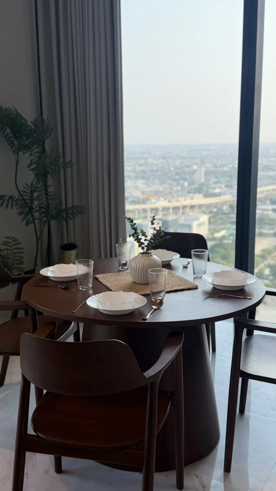 ให้เช่า Canapaya Residences 2 ห้องนอน พื้นที่ใช้สอยเยอะ ตกแต่งสไตล์มินิมอล เฟอร์ครบครัน จองเลย