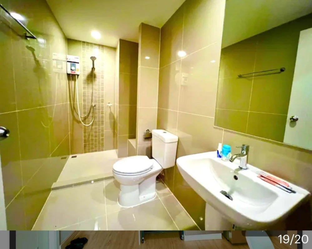 Casa Condo Bangyai for rent, high floor unit, ready to move in, fully furnished, affordable price. Book now!
