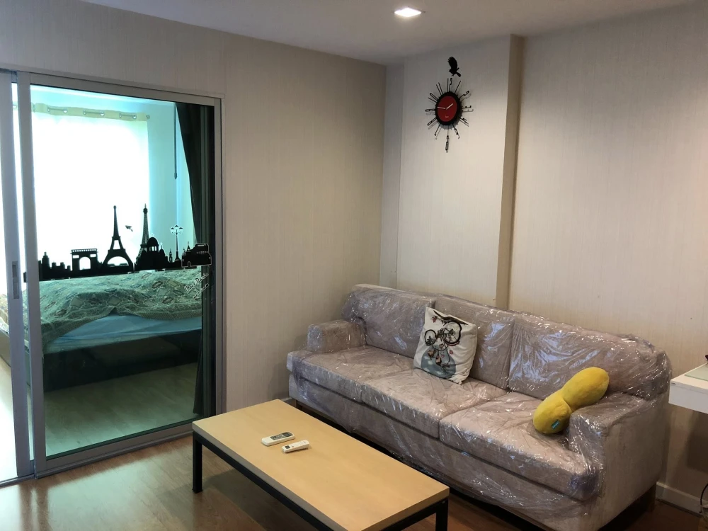 Casa Condo Ratchada Tha-Pra for rent. Ready to move in, fully furnished, spacious, and affordable. Book now!