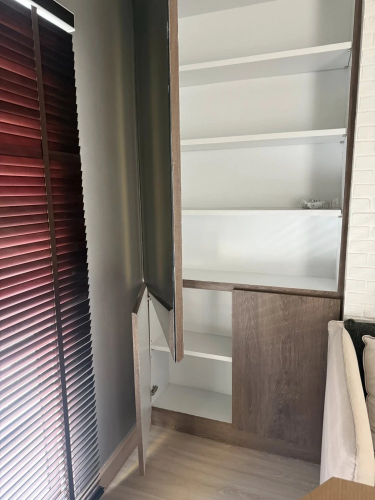 Casa Condo Bang Yai for rent. High floor corner unit with beautiful views, including the BTS Skytrain. Spacious, airy, comfortable, peaceful, and quie