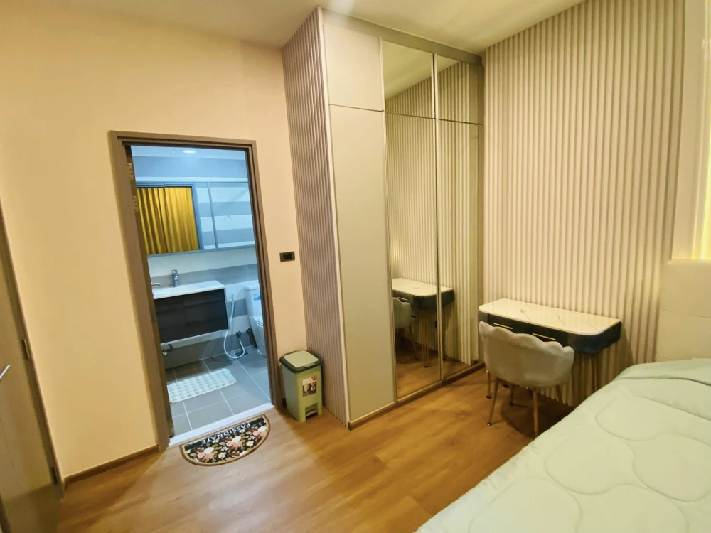 For rent: Ceil by Sansiri, corner room, unblocked view, modern built-in furniture, book now