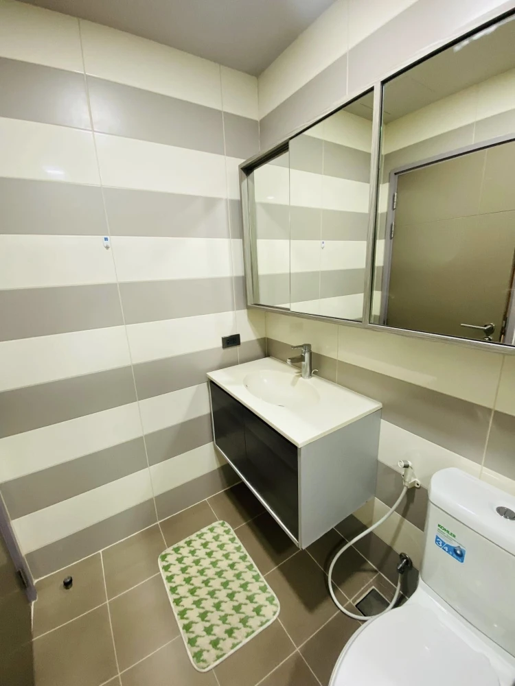 For rent: Ceil by Sansiri, corner room, unblocked view, modern built-in furniture, book now