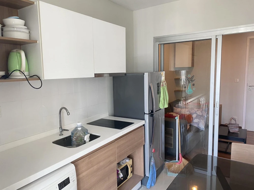 For rent: Centric Tiwanon Station, 16th floor, fully furnished, ready to move in, reserve now, hurry!