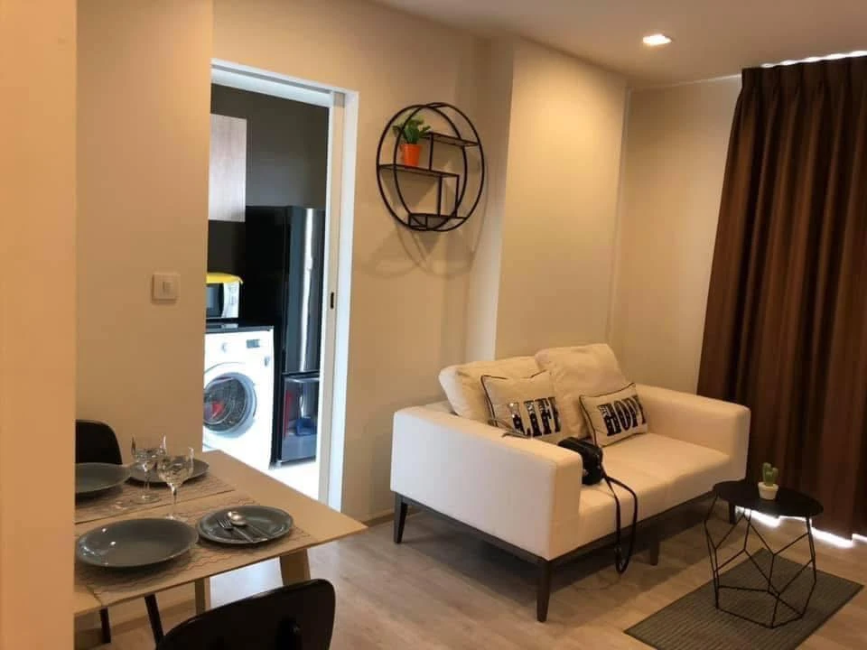 For rent: Chambers Chaan, Lat Phrao-Wang Hin, 1 bedroom plus room, spacious and comfortable, fully furnished, ready to move in. images