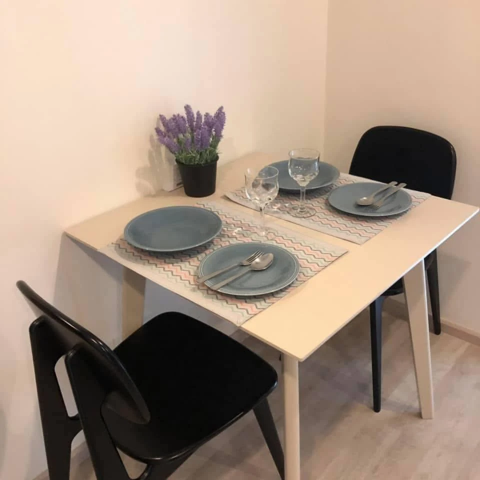 For rent: Chambers Chaan, Lat Phrao-Wang Hin, 1 bedroom plus room, spacious and comfortable, fully furnished, ready to move in.