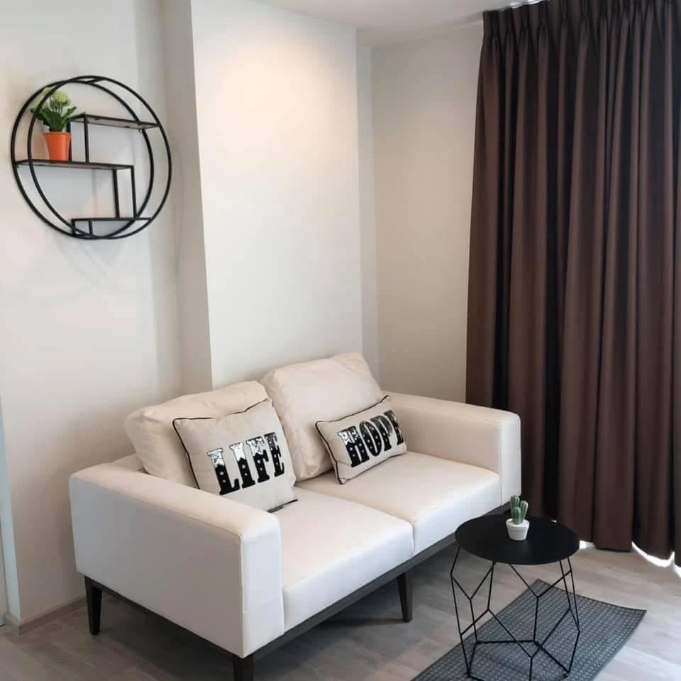 For rent: Chambers Chaan, Lat Phrao-Wang Hin, 1 bedroom plus room, spacious and comfortable, fully furnished, ready to move in.