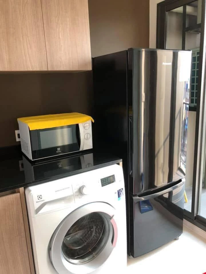 For rent: Chambers Chaan, Lat Phrao-Wang Hin, 1 bedroom plus room, spacious and comfortable, fully furnished, ready to move in.