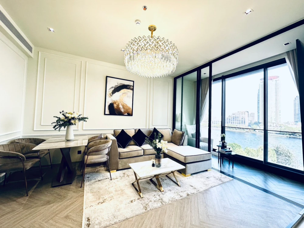 For rent: Chapter Charoennakhon-Riverside, 9th floor. Beautiful and comfortable unit. Book now!