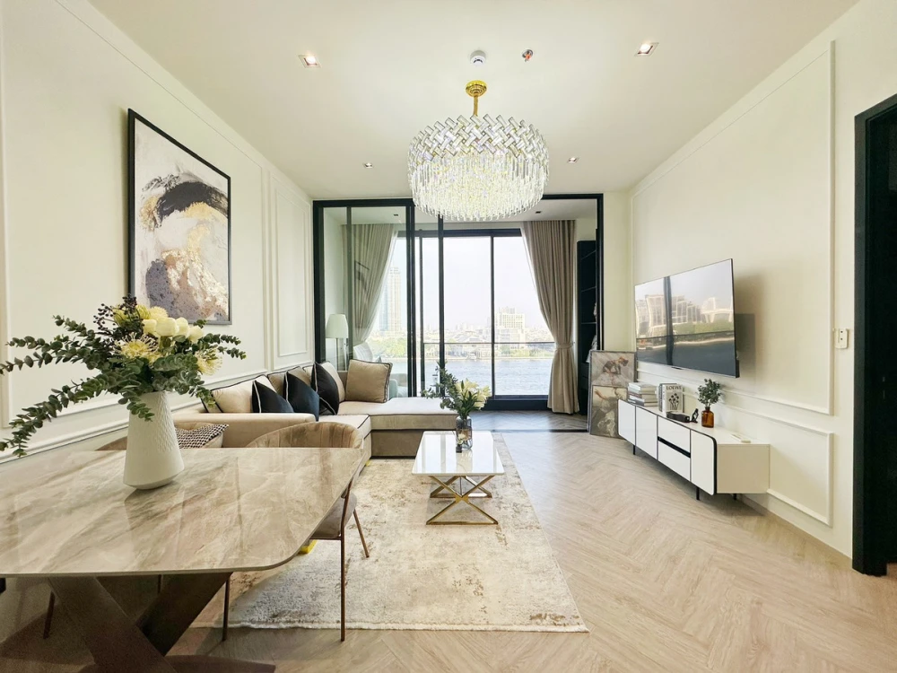 For rent: Chapter Charoennakhon-Riverside, 9th floor. Beautiful and comfortable unit. Book now!