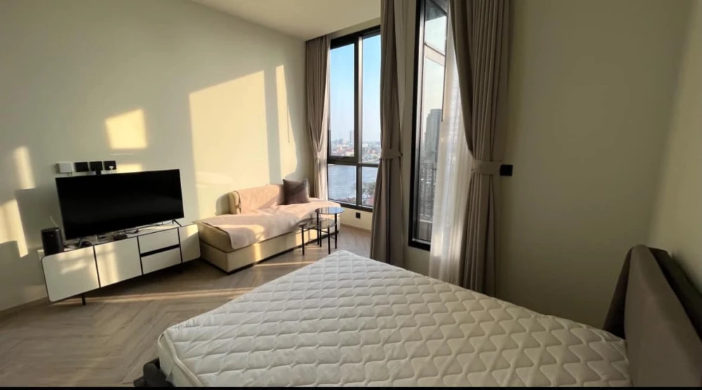 Chapter Charoennakhon-Riverside for rent, nice room, fully furnished, river view, book now