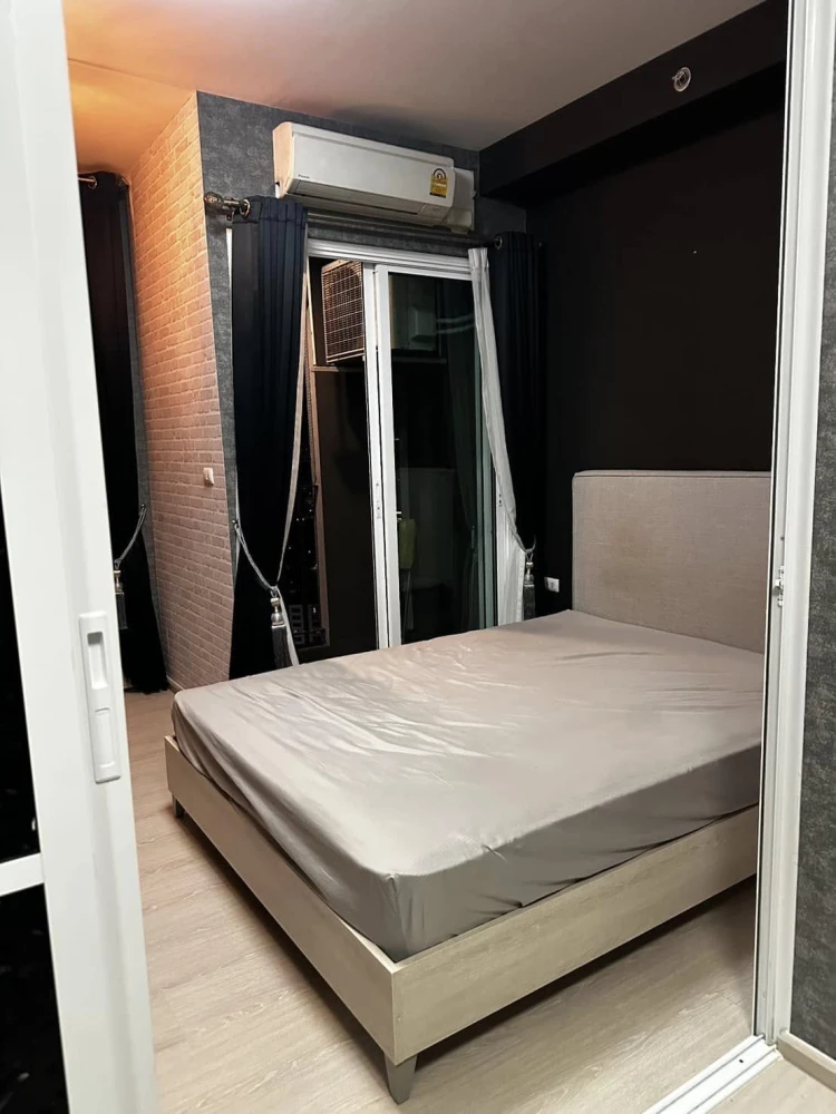For rent: Chapter One Eco Ratchada-Huai Khwang, 26th floor, fully furnished, nice to live in, book now, urgently.