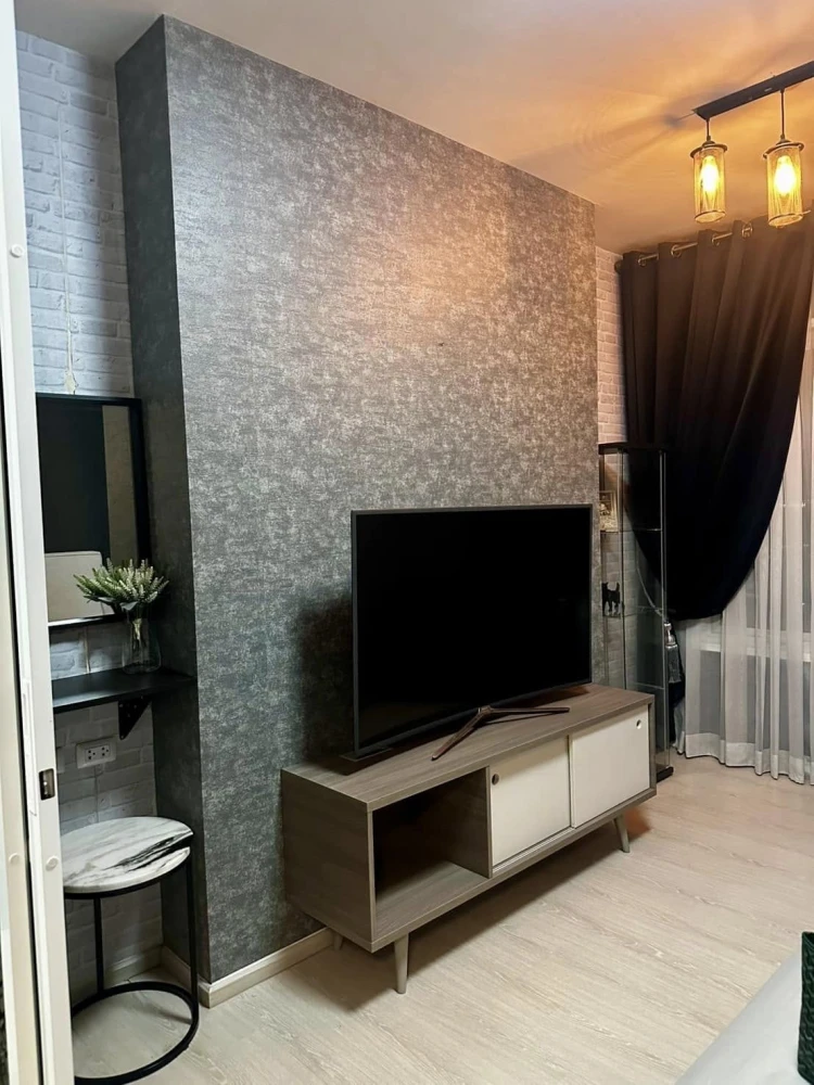 For rent: Chapter One Eco Ratchada-Huai Khwang, 26th floor, fully furnished, nice to live in, book now, urgently.