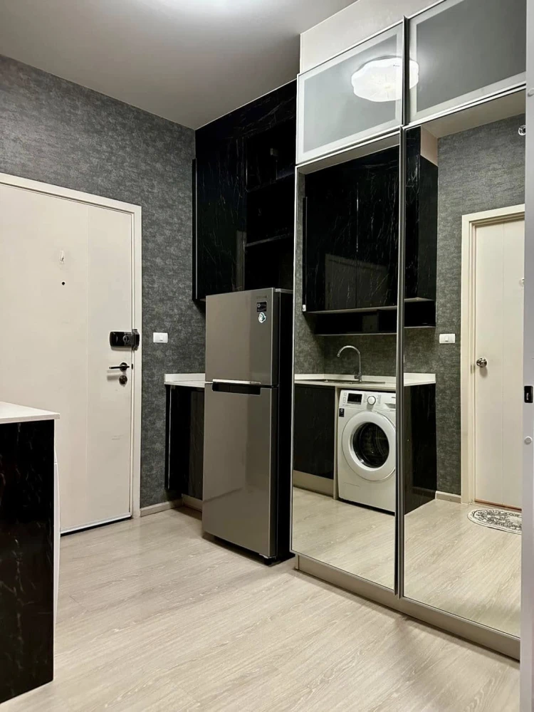 For rent: Chapter One Eco Ratchada-Huai Khwang, 26th floor, fully furnished, nice to live in, book now, urgently.