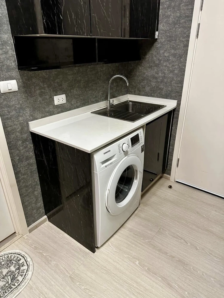 For rent: Chapter One Eco Ratchada-Huai Khwang, 26th floor, fully furnished, nice to live in, book now, urgently.